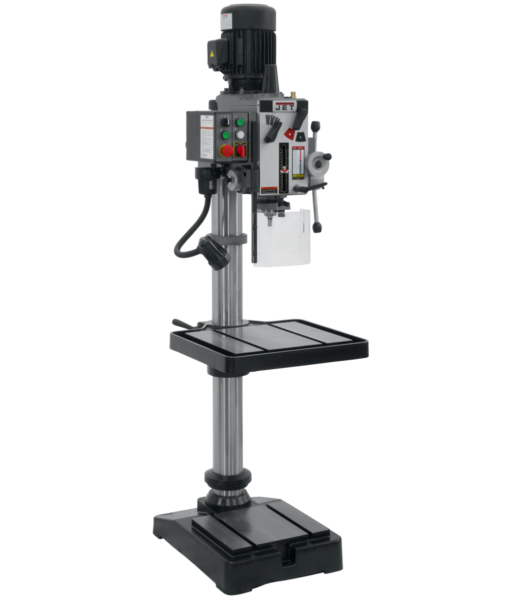 Jet GHD-20PFT, 20" Gear Head Tapping Drill Press w/Power Down feed 230V, 3Ph