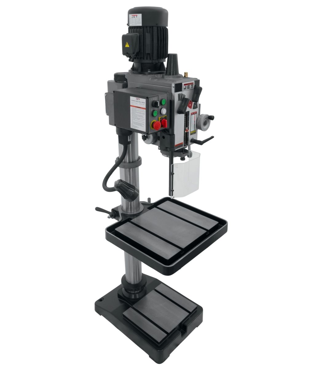 Jet GHD-20PFT, 20" Gear Head Tapping Drill Press w/Power Down feed 230V, 3Ph - Image 3