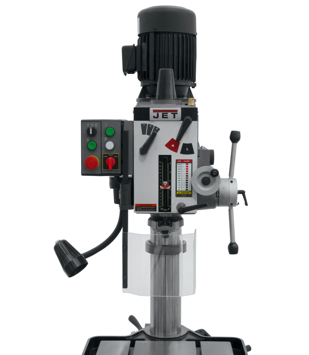 Jet GHD-20PFT, 20" Gear Head Tapping Drill Press w/Power Down feed 230V, 3Ph - Image 5