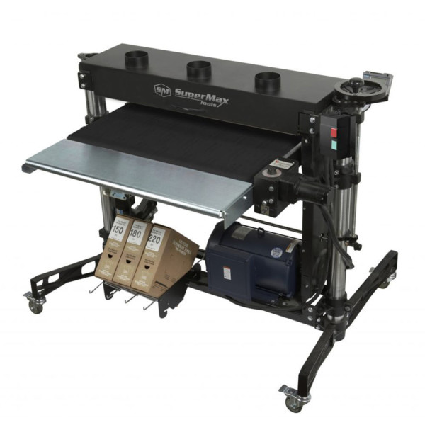SUPMX937003 SuperMax 37×2 Double Drum Sander 3PH 220V CT Power Tools