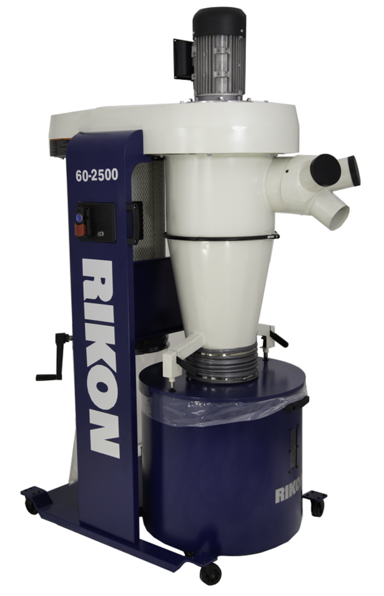 Rikon Cyclone Dust Collector 602500 2.5 HP 1470 CFM CT Power Tools