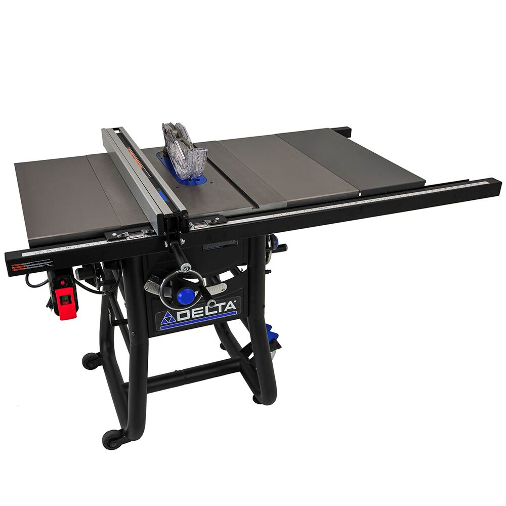 DELTA 36-5100T2 10″ Left Tilt Table Saw 30″ Rip Cast Iron Wings – CT Power  Tools