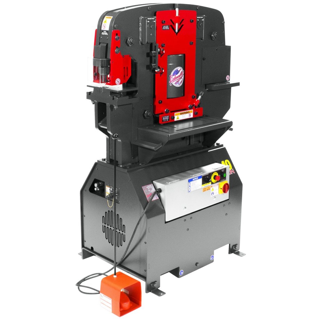 Edwards IW401P230AC400 230V 1Phase 40 Ton JAWS Ironworker w