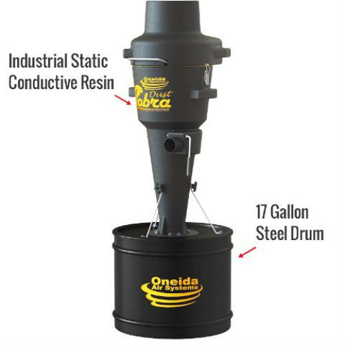 Oneida Air Systems XCKM010000 Dust Cobra Cyclonic Hepa WetDry Shop