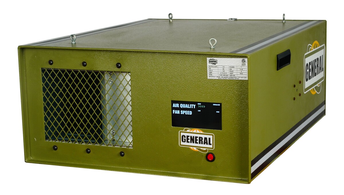 General IntL 102000 Ceiling Mount Air Filtration System CT Power Tools