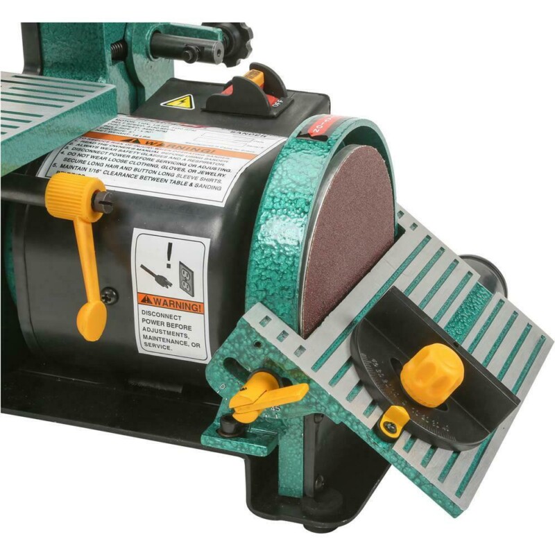 Grizzly H6070 1″ x 30″ Belt/5″ Disc Combo Sander CT Power Tools
