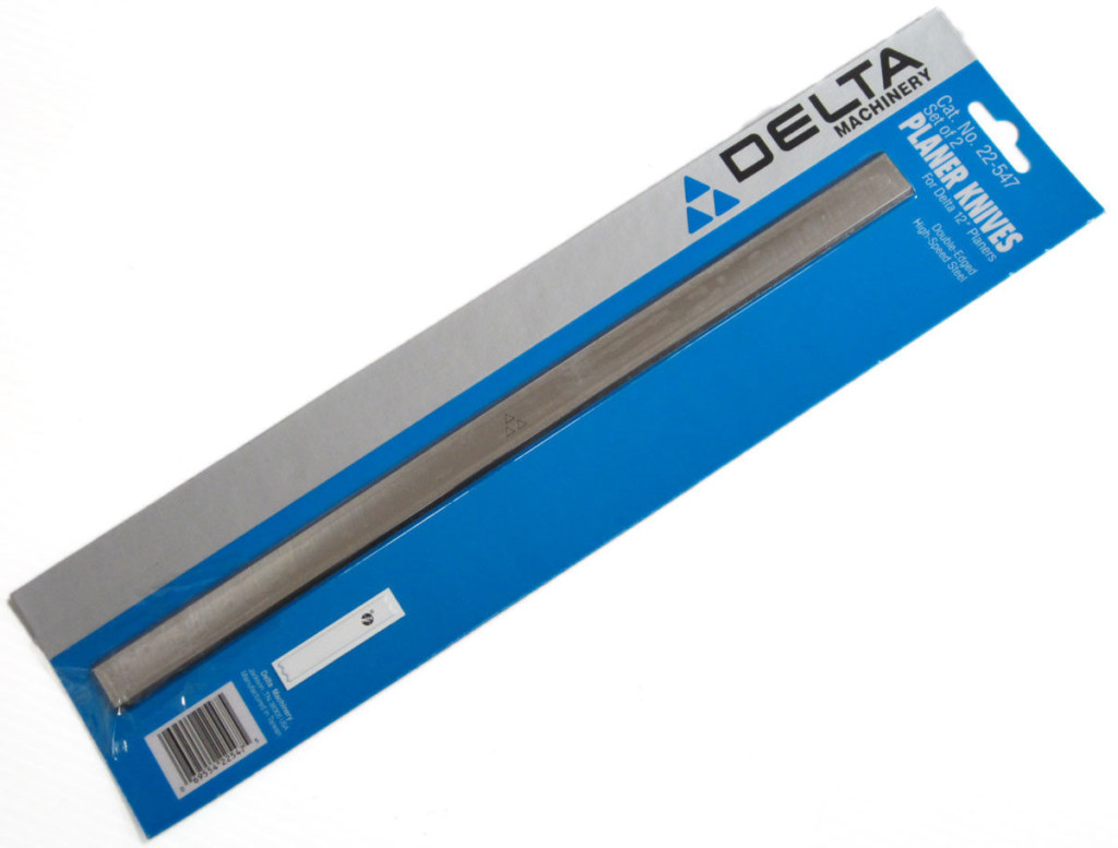 DELTA 22547 12 in. High Speed Steel Planer Knives for 22540 Planer New CT Power Tools